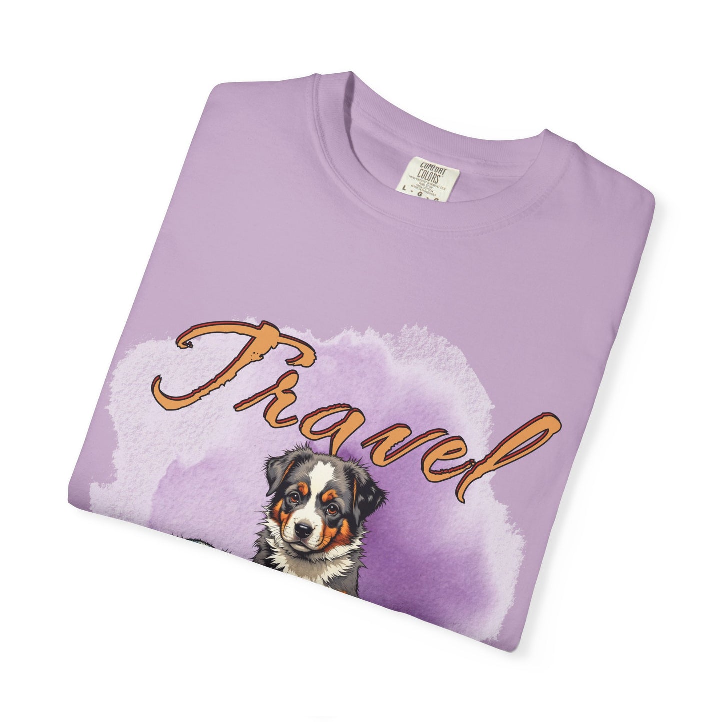 Travel Time Dog Lovers Unisex T-Shirt, Vintage Pet Tee, Dog Travel Shirt, Cute Pet Lover Gift, Animal Adventure Apparel