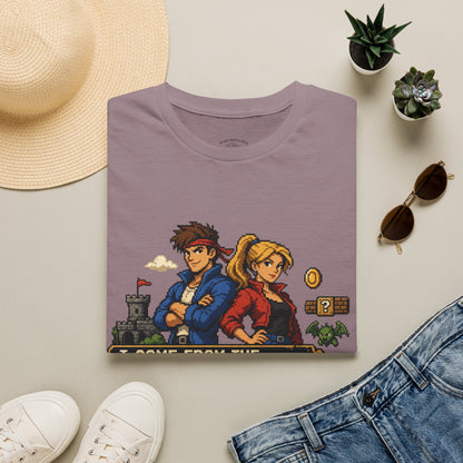 Retro Arcade Era T-Shirt — Pixel RPG Game Tribute