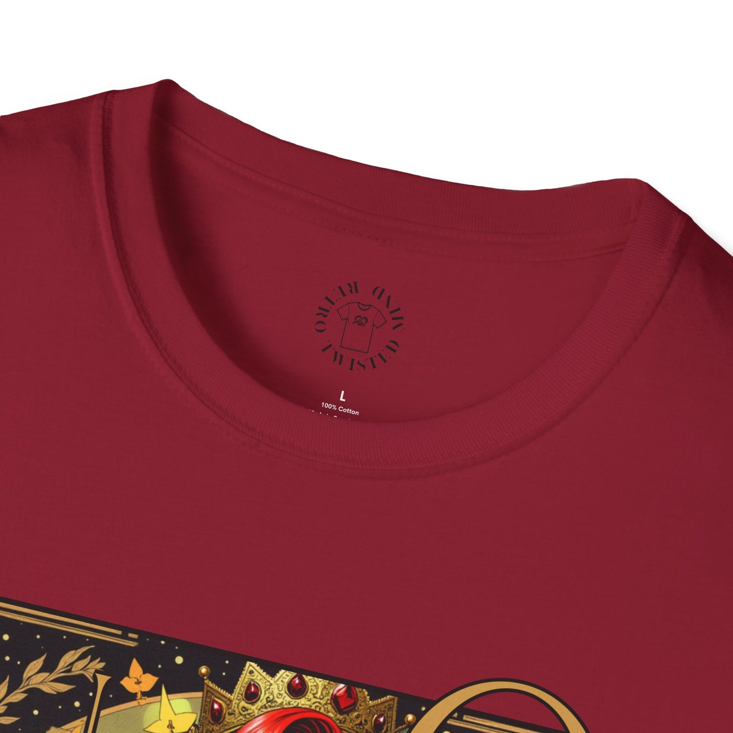 Enchanting Queen Graphic Unisex Softstyle T-Shirt,queen,girl