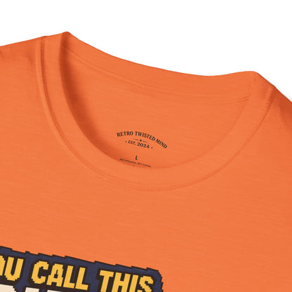 T-Shirt — "You Call This Graphics?" Retro Gamer Vintage Video Game Tee