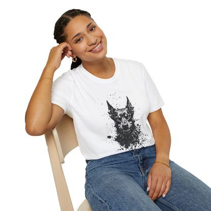 Doberman Ink Portrait T-Shirt