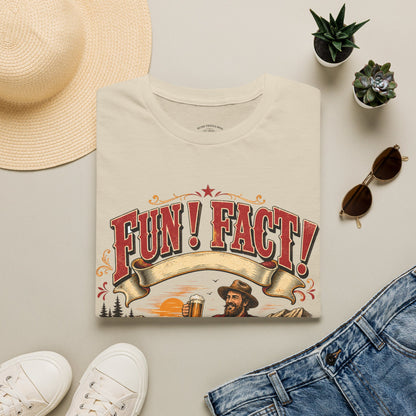 Fun! Fact! T-Shirt — Vintage Beer Drinker Graphic Tee