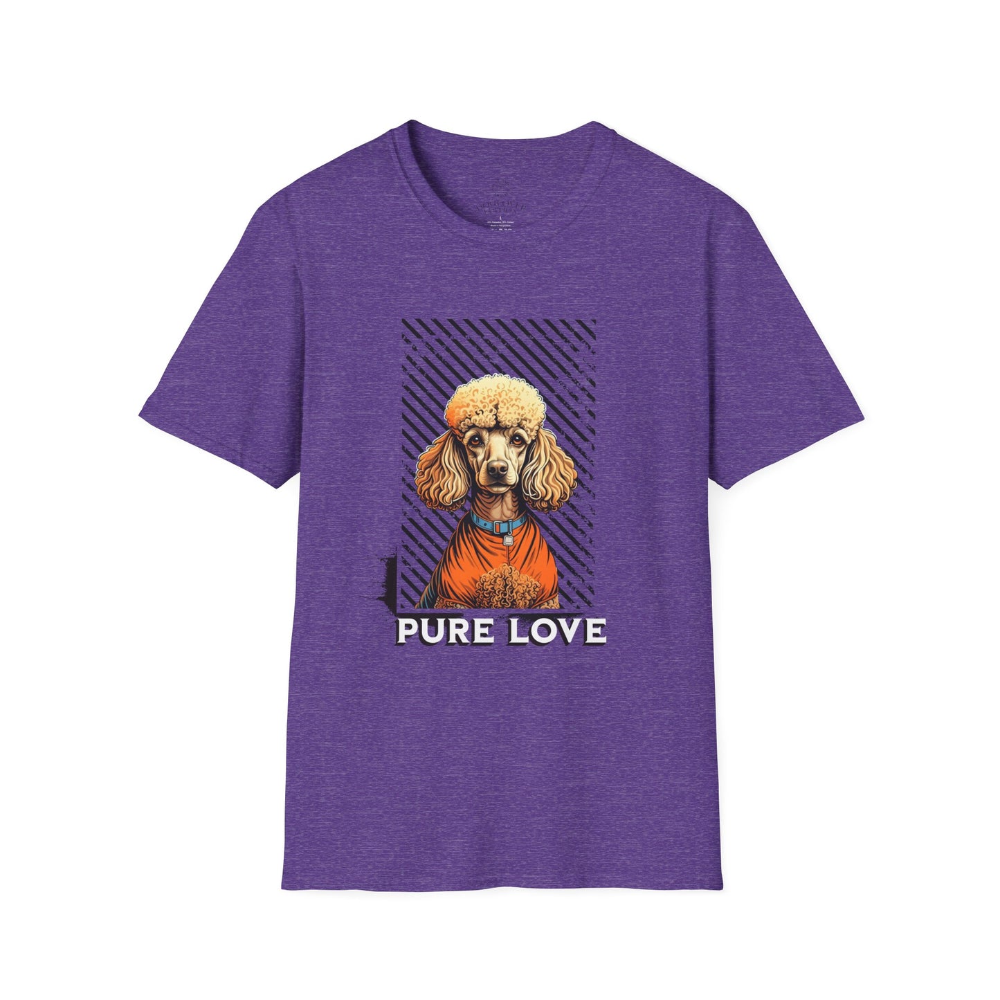 Pure Love Poodle Unisex Softstyle T-Shirt