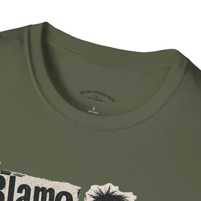 Blame the Owner Not the Dog T-Shirt - Funny Punk Dog Graphic Tee