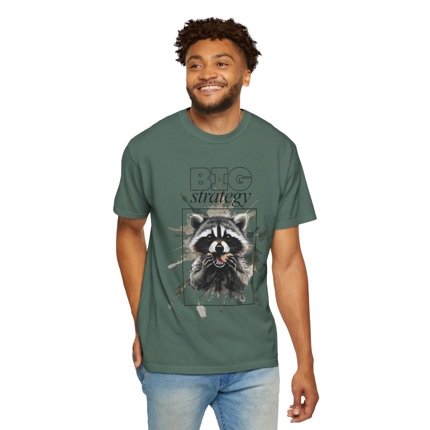Raccoon Splash T-Shirt, BTC strategy, Graphic Tee