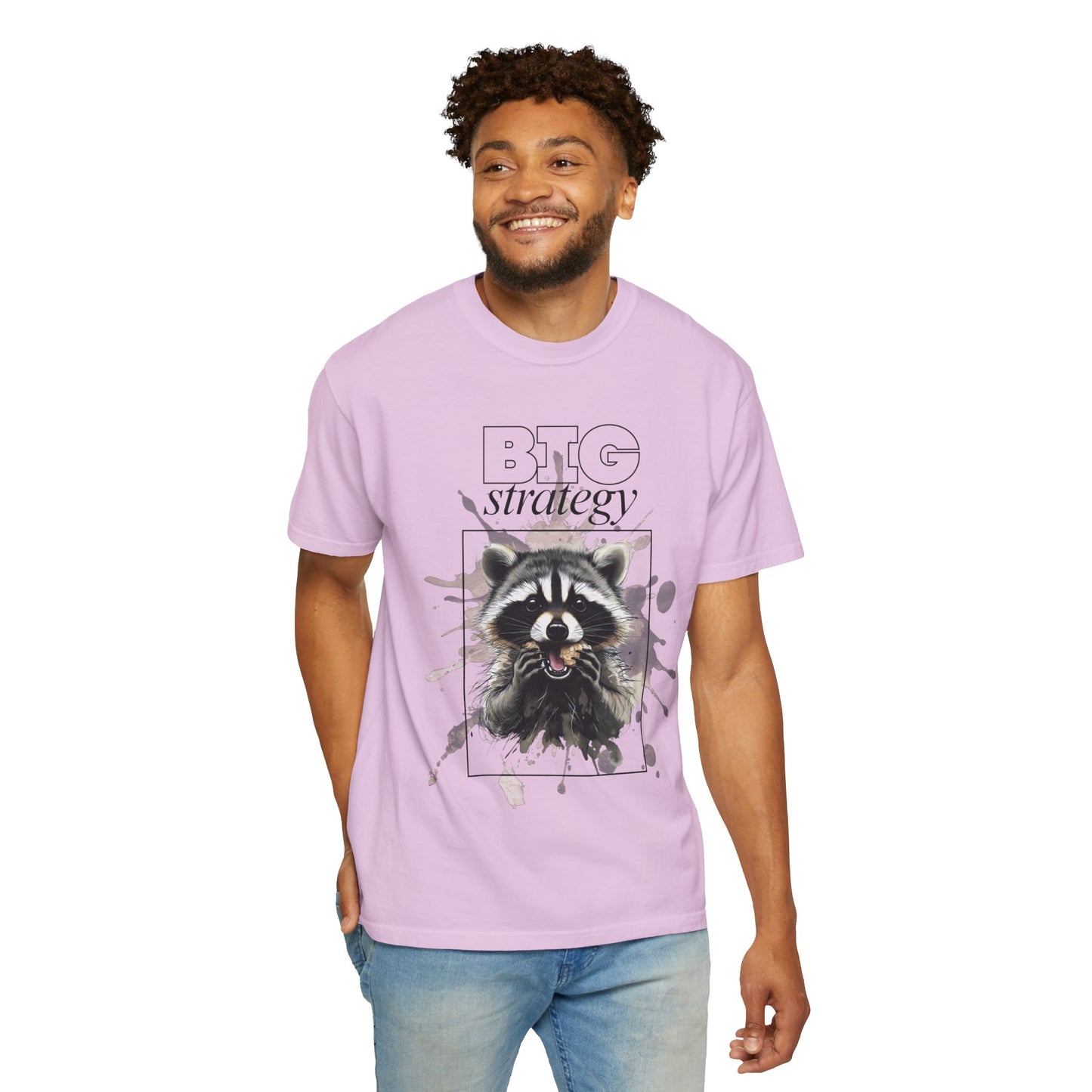 Raccoon Splash T-Shirt, BTC strategy, Graphic Tee