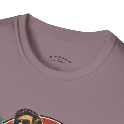 Vintage Human T-Shirt — Retro 70s Duo Graphic Tee