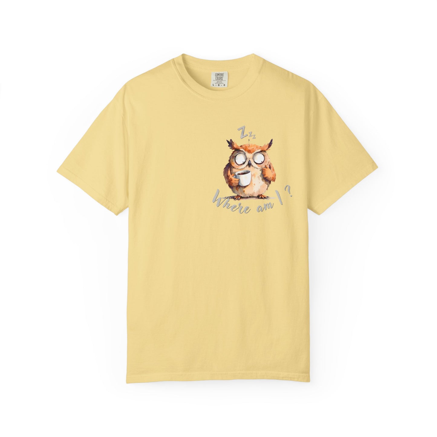 Where Am I? Owl Graphic T-Shirt