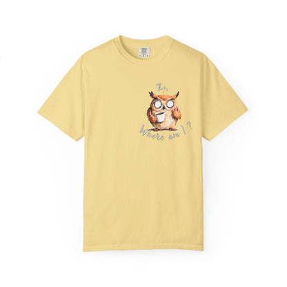 Where Am I? Owl Graphic T-Shirt