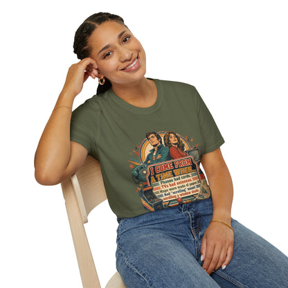 Vintage Road Trip T-Shirt — "I Come From A Time When" Retro Couple Graphic