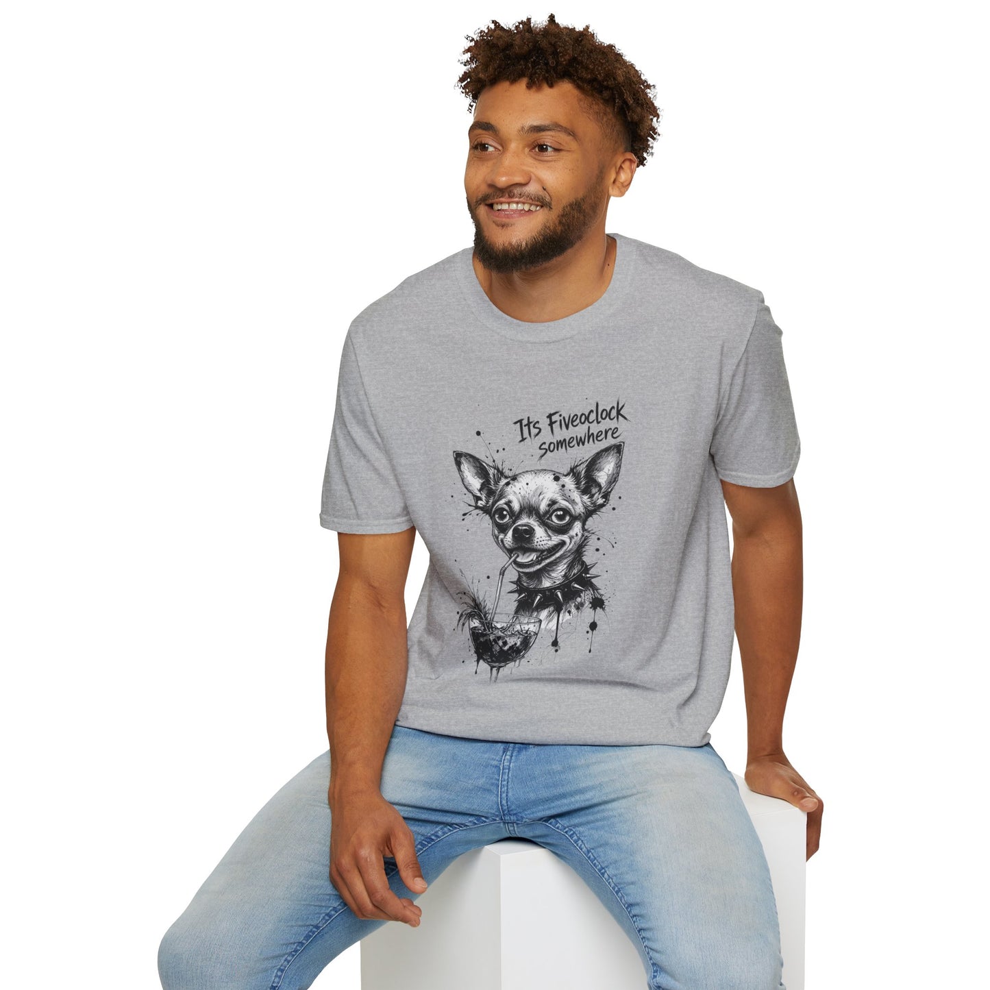 Chihuahua 'It's Five O'Clock Somewhere' T-Shirt