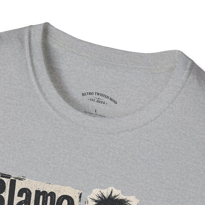Blame the Owner Not the Dog T-Shirt - Funny Punk Dog Graphic Tee