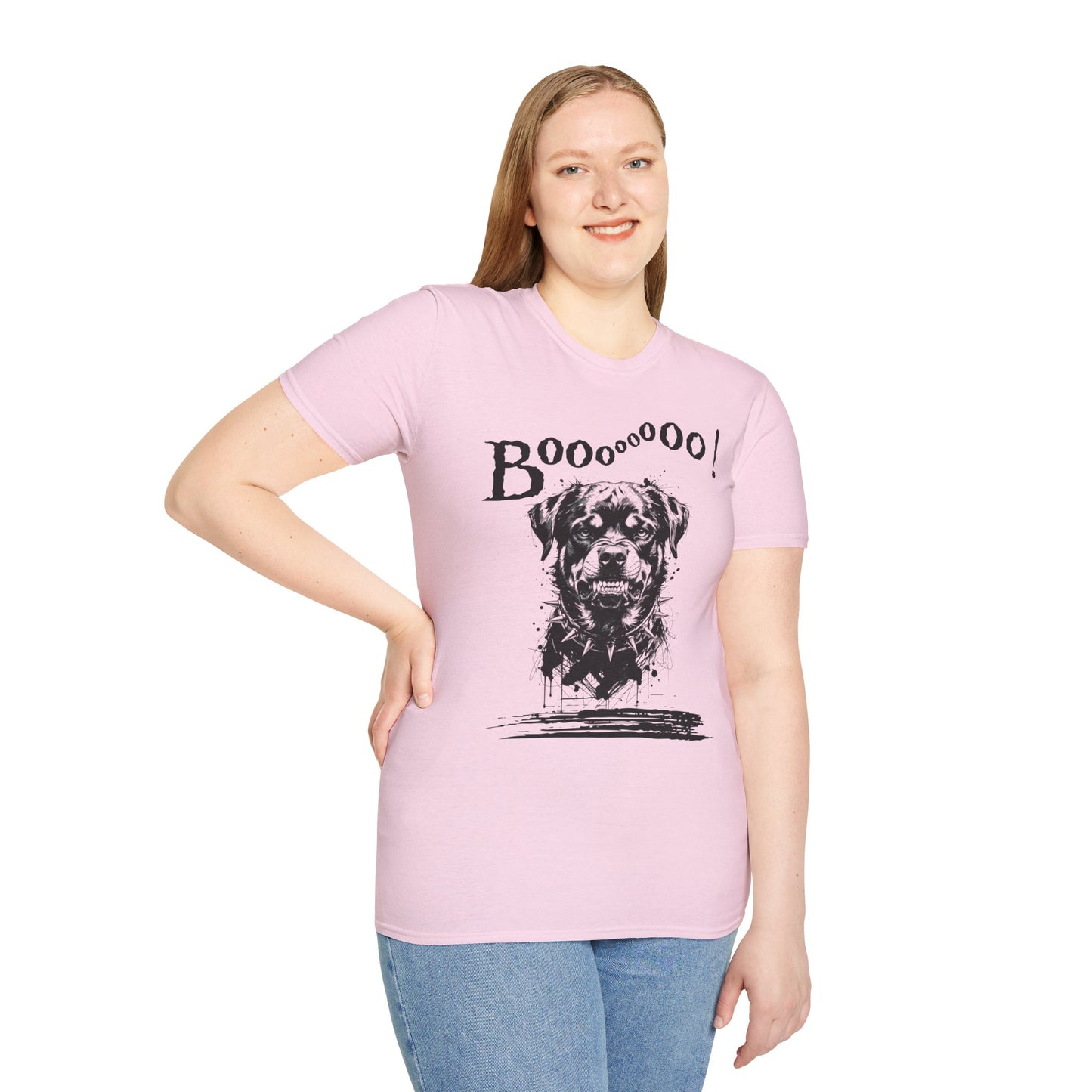 Rottweiler Boo! T-Shirt — Spooky Dog Halloween Tee