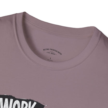 Cat Graphic T-Shirt — "I Work Hard So My Cat Can Live the Lifestyle I Deserve"