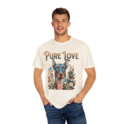 Pure Love Dog Art Unisex T-Shirt - Perfect Gift for Animal Lovers