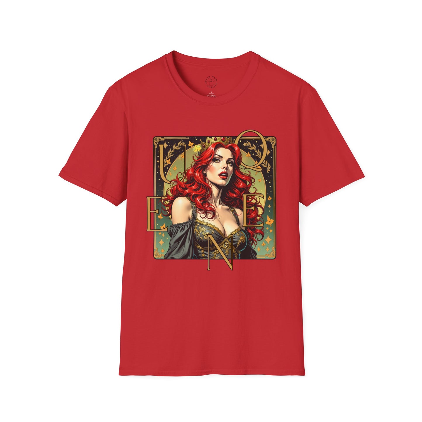 Enchanting Queen Graphic Unisex Softstyle T-Shirt,queen,girl