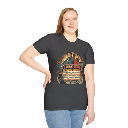 Vintage Road Trip T-Shirt — "I Come From A Time When" Retro Couple Graphic