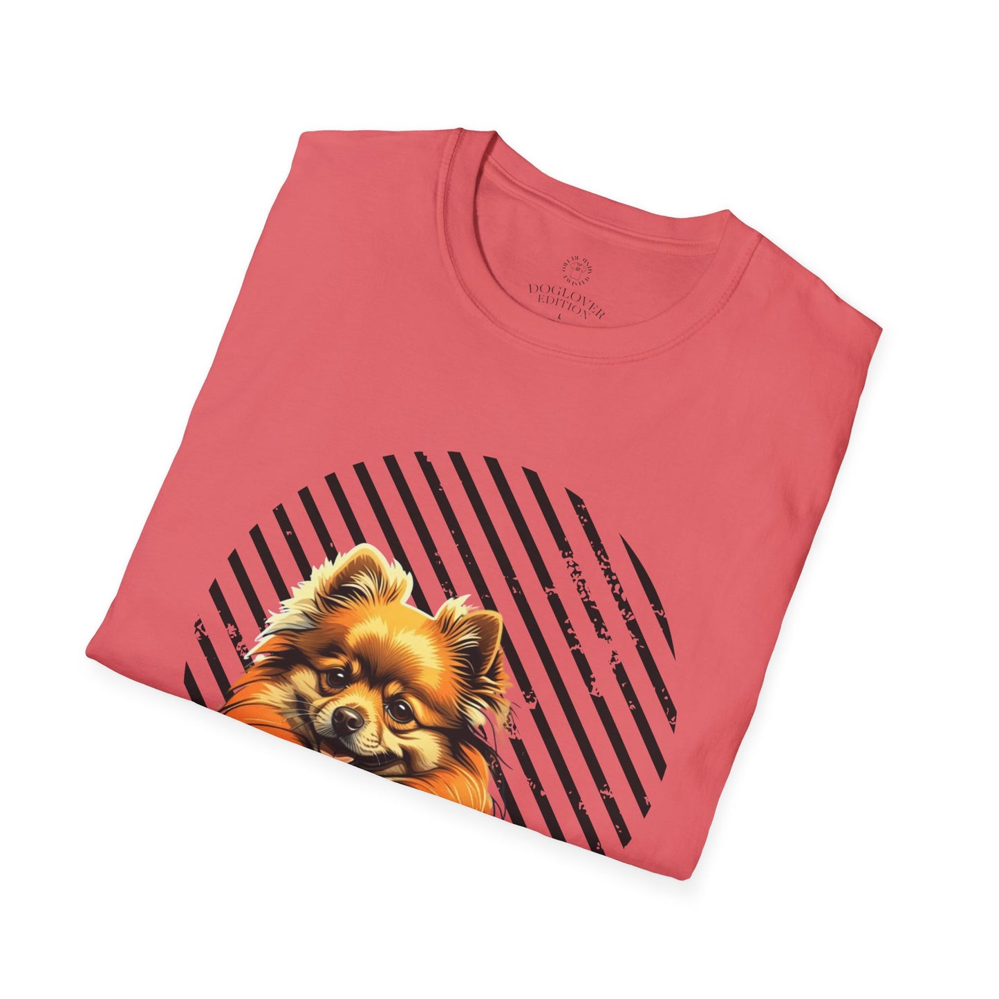 Pure Love Pomeranian T-Shirt - Unisex Softstyle Tee for Dog Lovers
