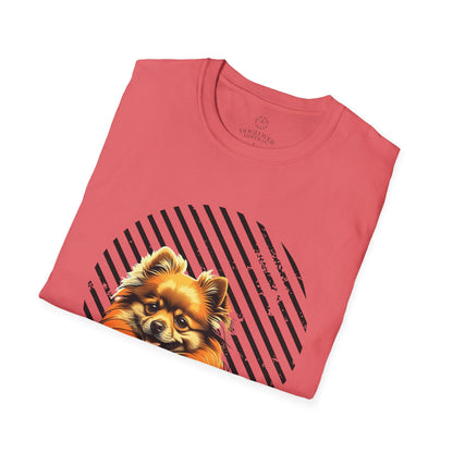 Pure Love Pomeranian T-Shirt - Unisex Softstyle Tee for Dog Lovers