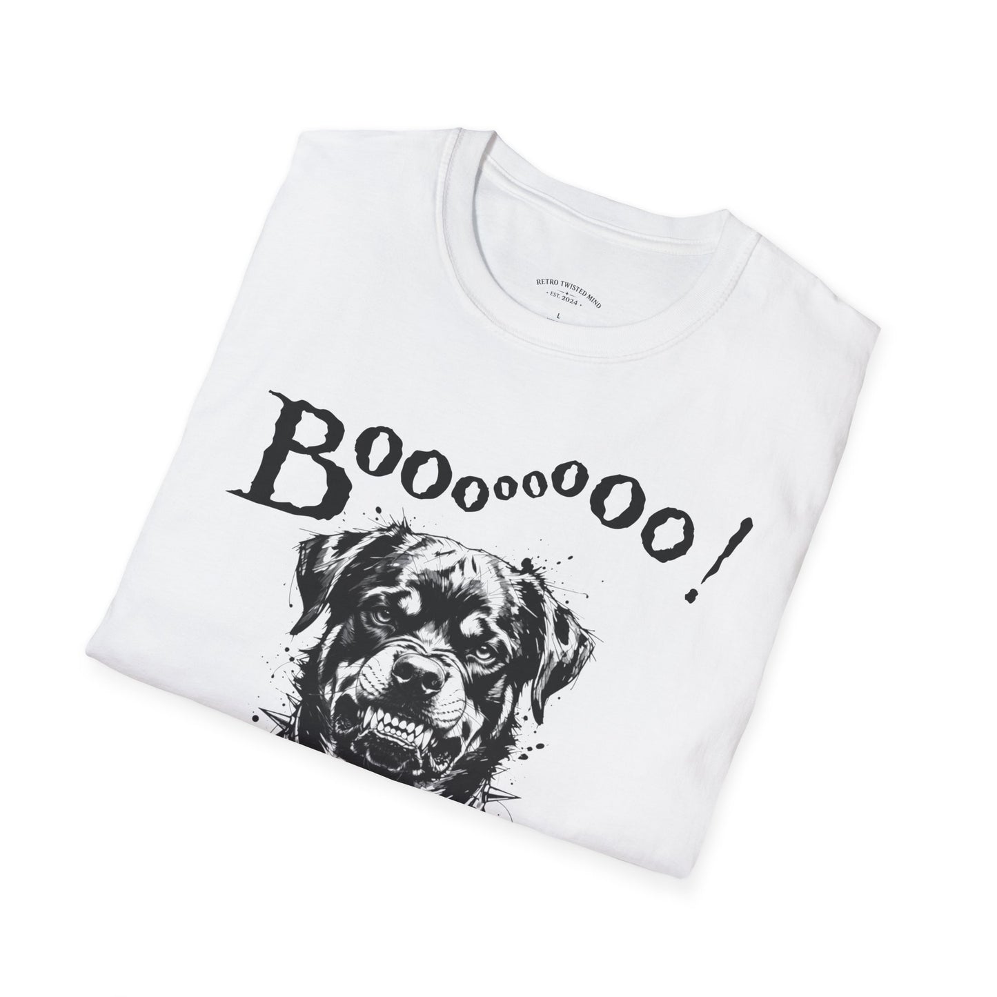 Rottweiler Boo! T-Shirt — Spooky Dog Halloween Tee