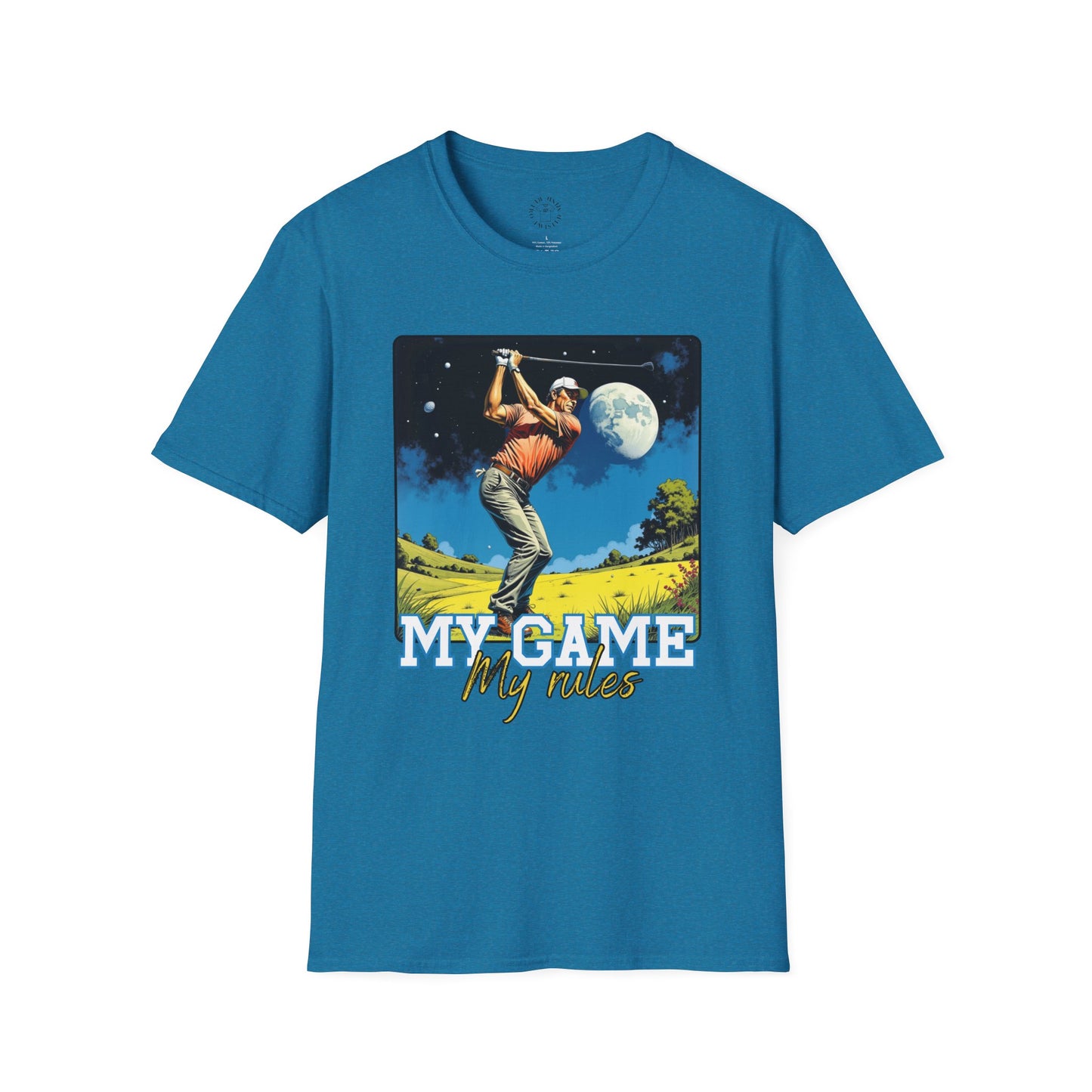 My Game My Rules,Unisex Softstyle T-Shirt,sport