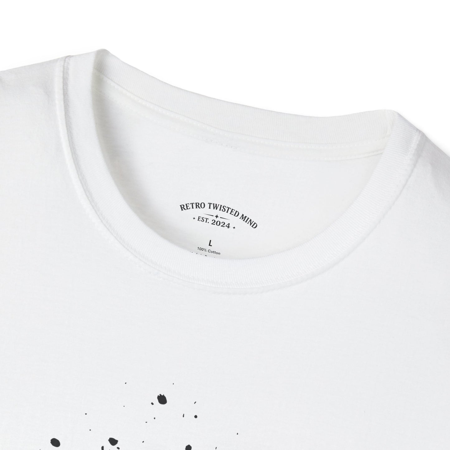 Doberman Ink Splatter T-Shirt