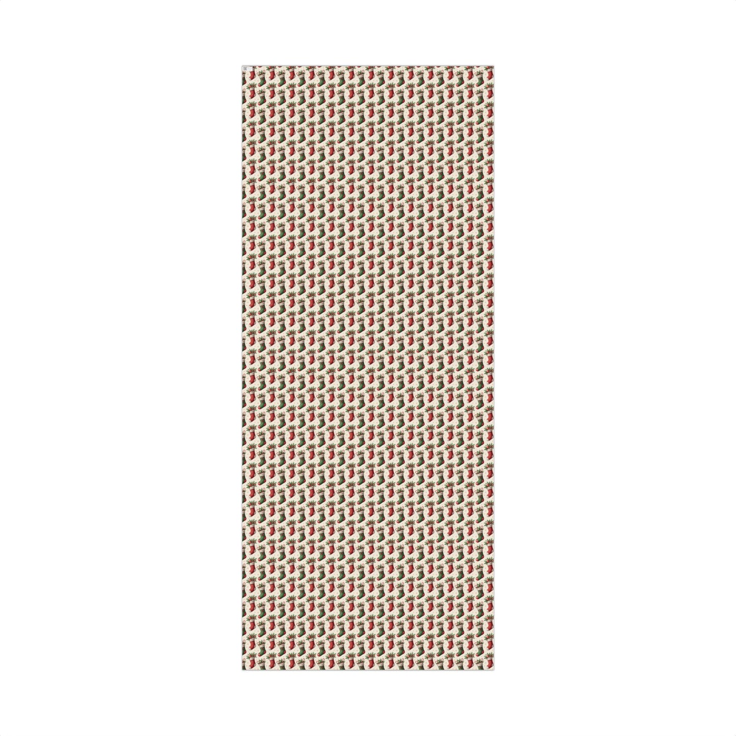 Christmas Stocking Gift Wrap Paper – Festive Holiday Wrapping Sheets