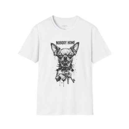 Chihuahua 'Nobody Home' Graphic T-Shirt