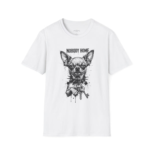 Chihuahua 'Nobody Home' Graphic T-Shirt