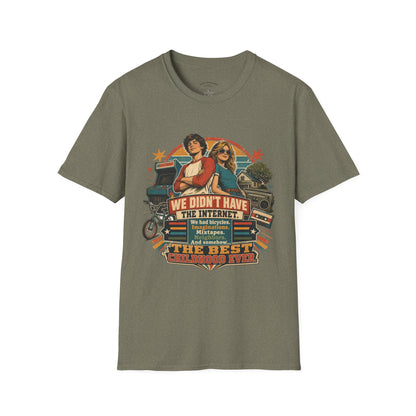 Retro Stranger Things 'We Didn't Have The Internet' T-Shirt