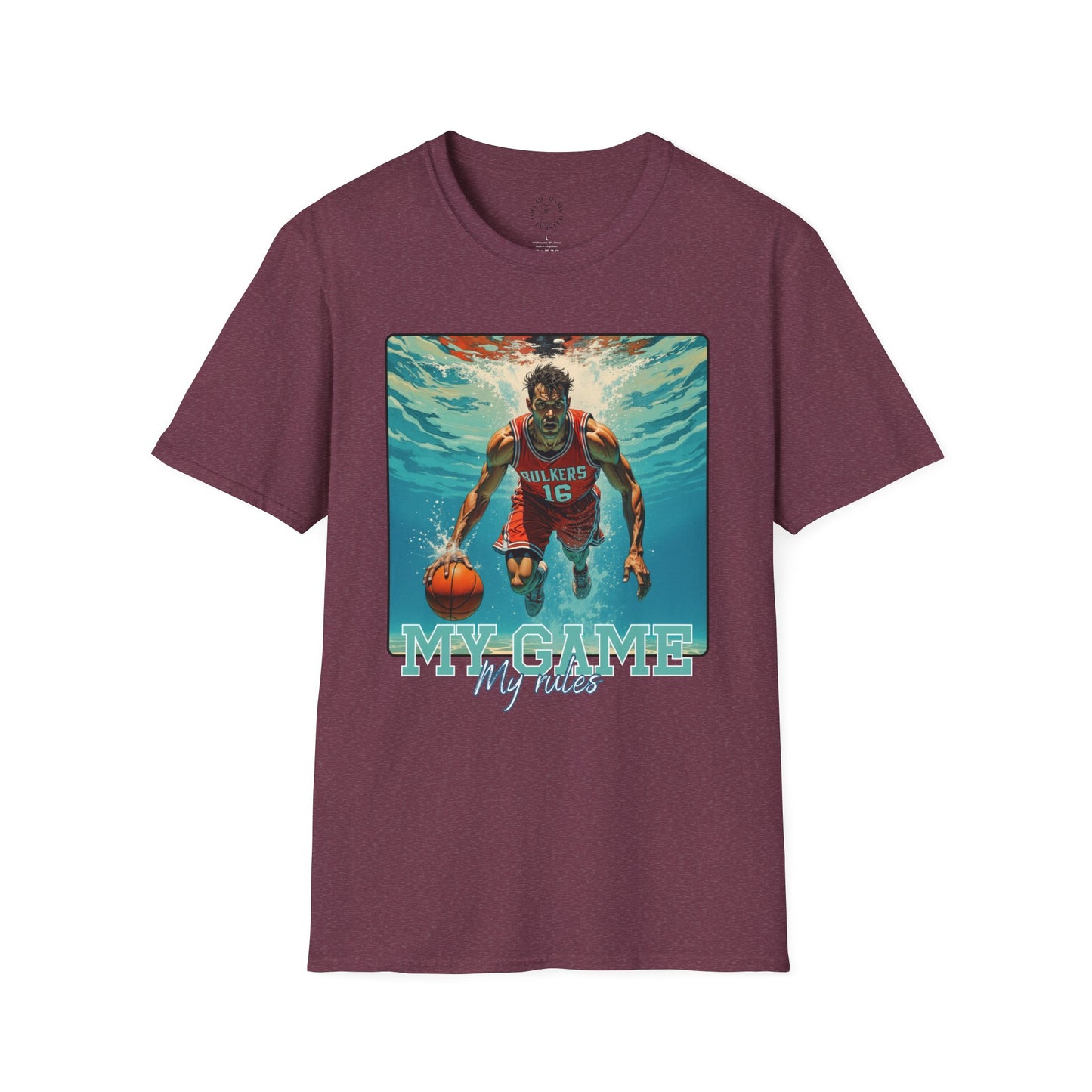 Unisex Softstyle T-Shirt ,basketball,sport