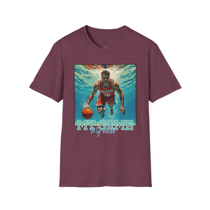 Unisex Softstyle T-Shirt ,basketball,sport