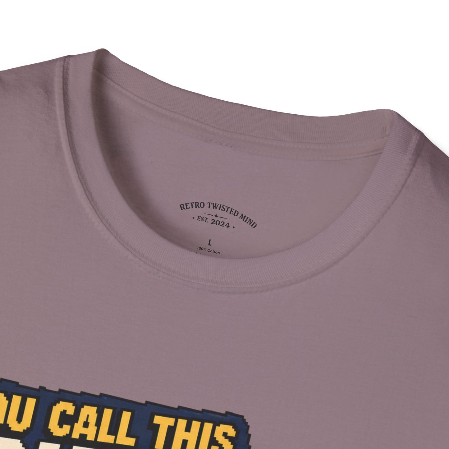 T-Shirt — "You Call This Graphics?" Retro Gamer Vintage Video Game Tee