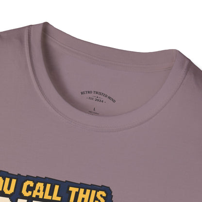 T-Shirt — "You Call This Graphics?" Retro Gamer Vintage Video Game Tee