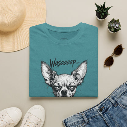 Chihuahua 'Wasaaaap' Graphic T-Shirt — Funny Dog Tee for Pet Lovers