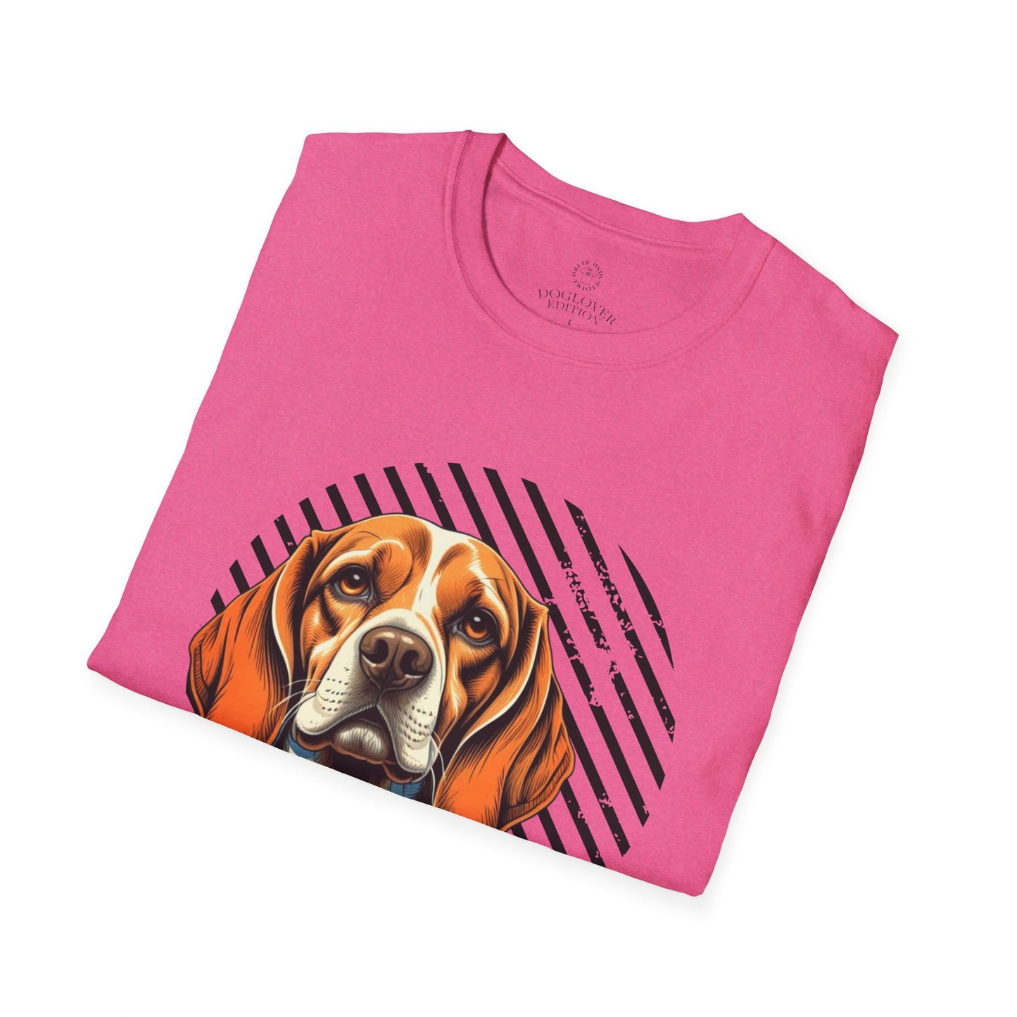 Pure Love Dog T-Shirt - Unisex Softstyle Tee for Animal Lovers