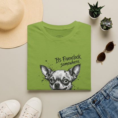 Chihuahua 'It's Five O'Clock Somewhere' T-Shirt