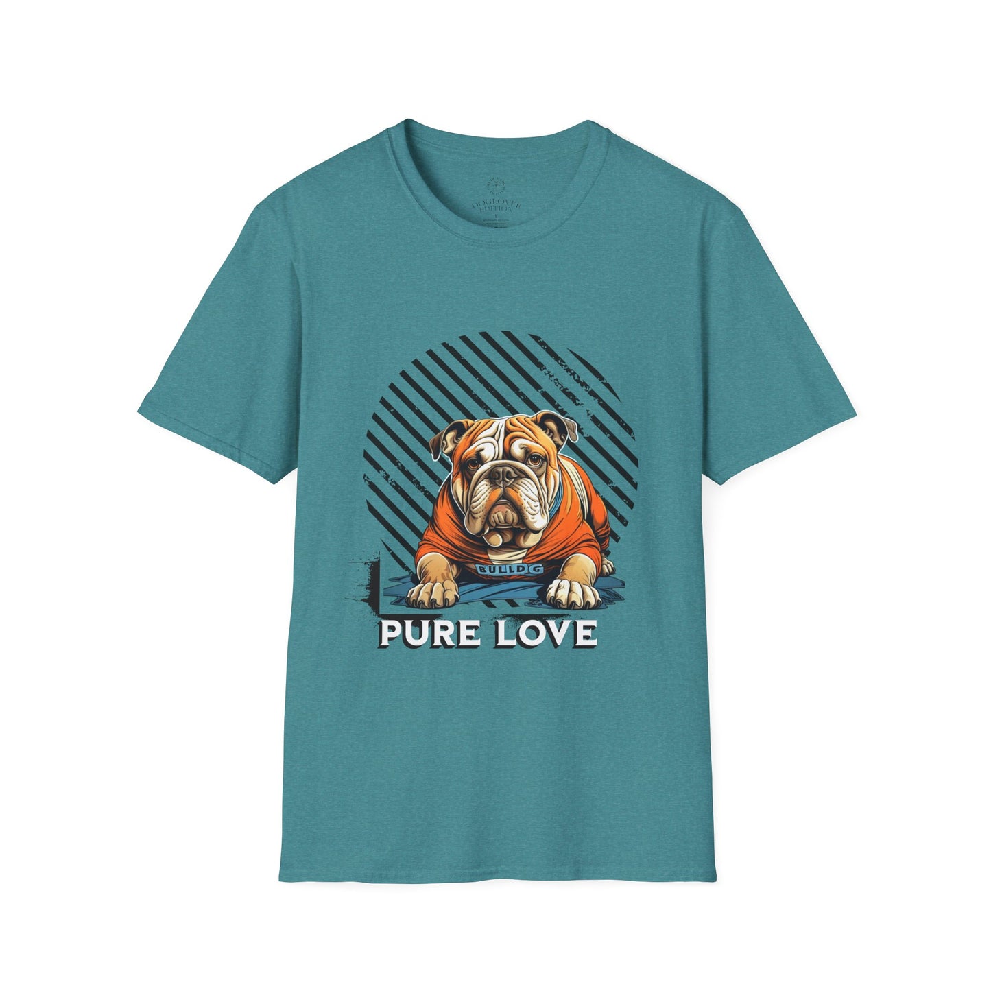 Pure Love Bulldog Unisex Softstyle T-Shirt