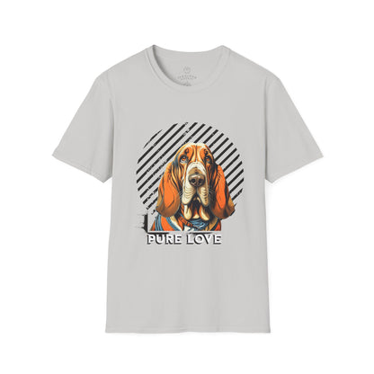 Basset Hound T-Shirt - Pure Love Unisex Tee