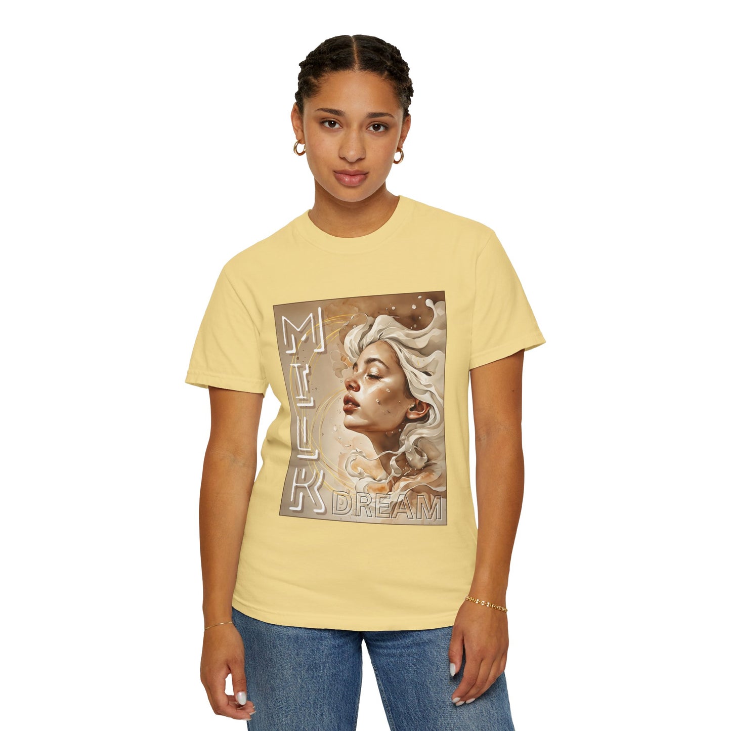 Dream Muse T-Shirt — Surreal Portrait Graphic Tee