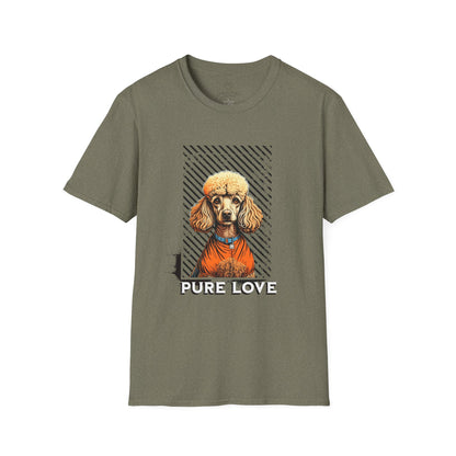 Pure Love Poodle Unisex Softstyle T-Shirt