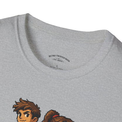 T-Shirt — Retro Pixel 'Real Gamers Don't Need 4K' Graphic Tee