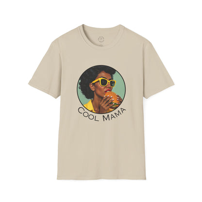 Cool Mama Graphic T-Shirt - Unisex Softstyle Tee for Trendy Moms