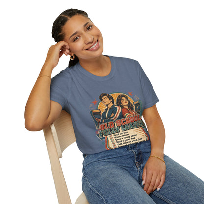 T-Shirt — Retro 'Old School' Arcade Couple Vintage Gamer Tee