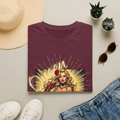 Empowered Women Unisex Softstyle T-Shirt - Bold & Confident Design, queen. girl