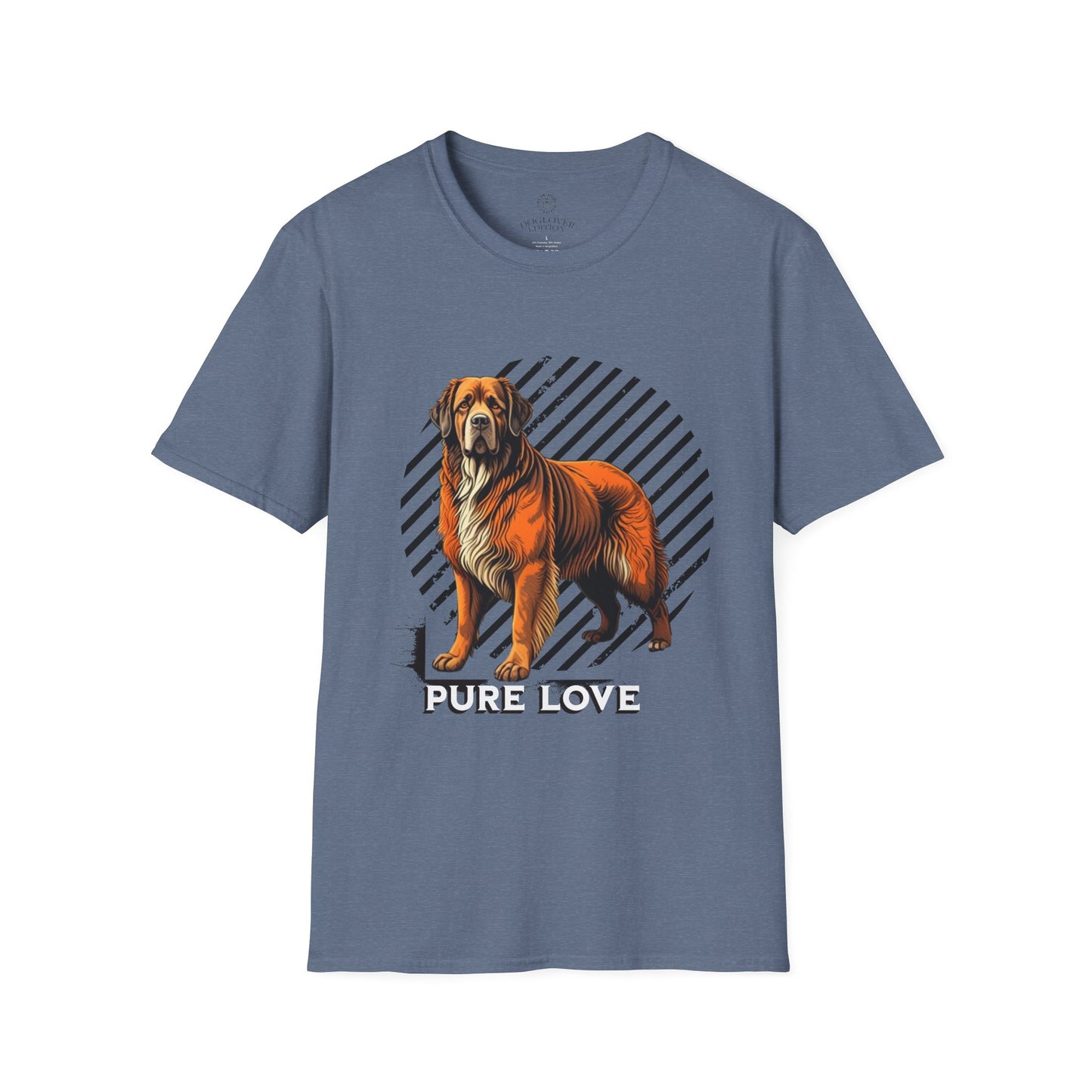 Pure Love Dog Unisex Softstyle T-Shirt - Perfect Gift for Pet Lovers