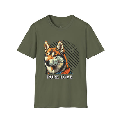 Pure Love Dog T-Shirt for Animal Lovers