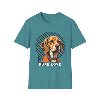 Pure Love Beagle Unisex Softstyle T-Shirt