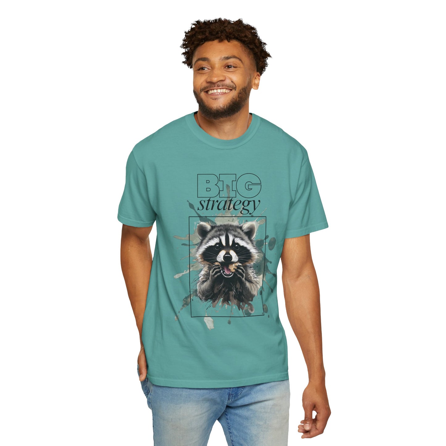 Raccoon Splash T-Shirt, BTC strategy, Graphic Tee