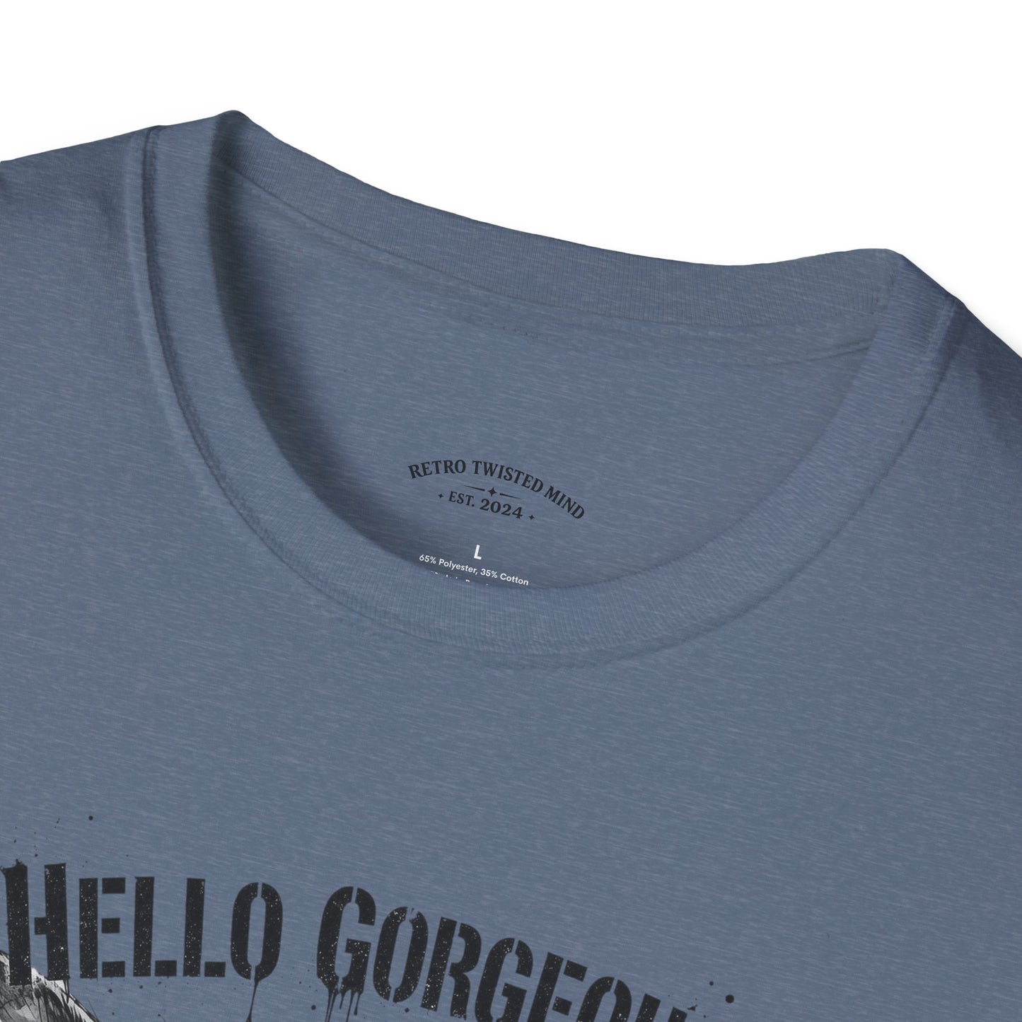 Chihuahua 'Hello Gorgeous' Tee - Cute Dog Graphic T-Shirt